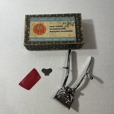 VTG Boker Arbolito Manual Hair Clipper Solingen Germany TREE BRAND logo Original picture