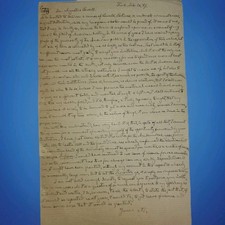 1887 H.E. von Holst ALS – Declines Lowell Lectures, American History picture