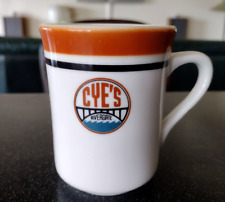 RARE VINTAGE CYE'S RIVERGATE COFFEE CUP RESTAURANT WARE MUG MIAMI RIVER  MANDEL picture