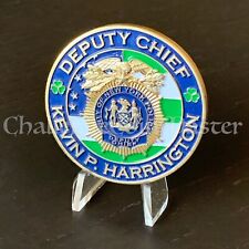 C82 NYPD Deputy Chief Harrington Grand Larceny Division Challenge Coin picture