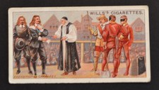 1912 Wills's Historic Events Cigarette Card No. 31 The Execution of Charles I picture