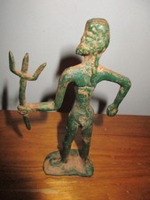 Poseidon, Greek God of the Sea, Holding a Trident 5 1/2