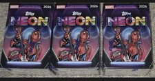 2026 TOPPS NEON MARVEL VALUE BLASTER BOX (35 Cards) Brand New Sealed 1box picture
