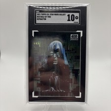 2021 TOPPS CHROME STAR WARS GALAXY #25 RULE OF TWO SGC 10 picture