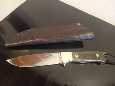 Rare TIM HARTMAN (N.M.) Custom 9'' Sleek and Beautiful Knife. CPM154 Blade. NICE picture