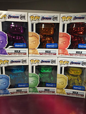 Hulk Infinity Stone Collection Pops Avengers:Endgame Exclusive Metallic Variant picture
