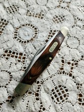 Buck 371 Stockman Knife Folding 3 Blade Pocketknife Wood Handle brown picture