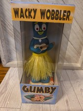 Wacky Wobbler Hula Gumby BOBBLEHEAD Hawaiian Grass skirt In Box picture