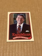 Ronald Reagan GOP Novelty Custom 1989 Style Presidential Baseball Card MAGA picture