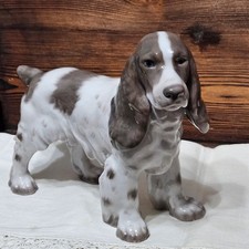 Vintage Bing & Grondahl Porcelain Cocker Spaniel Figurine Denmark 1528/2095 B&G picture
