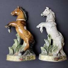 1962 Jim Beam Regal China Rearing Grey/White/Brown Horse Decanter Beam’s Trophy picture