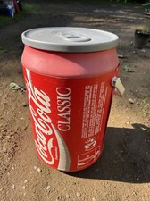 Vintage Coca Cola Coke Classic 20” Tall Can Cooler Kooler Kraft 1993 Red picture