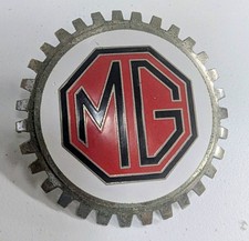 MG car grille badge 1970's used 3.5