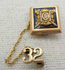 Vintage Antique High School Class of 1932 Graduation Pin picture