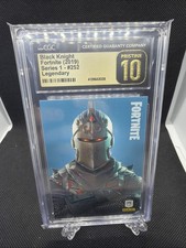 2019 Panini Fortnite #252 Black Knight USA Series 1 Base CGC 10 Pristine picture