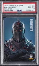 2019 PANINI FORTNITE HOLOFOIL USA BLACK KNIGHT #252 PSA 10 picture