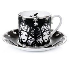 The English Ladies Co Wicked Queen Snow White Cup Saucer Small ELDPCS17008 picture