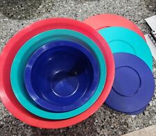 Tupperware Impressions Classic Bowl 3 piece Set with Seals picture