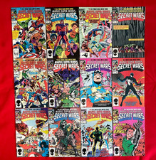 MARVEL SUPERHEROES SECRET WARS 1984 SET 1 - 12 COMPLETE BLACK COSTUME #8 26-942 picture