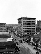 1890-1910 20th Street, Birmingham, Alabama Vintage Photograph 8.5