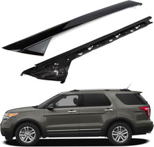 Left A-Pillar Trim Molding Windshield Set, Front Driver Left Side, Compatible wi picture