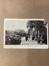Street Scene postcard Buenos Aires  Palmetto Avenida De Los Lagos RPPC picture