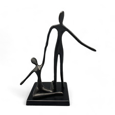 Bodrul Khalique Dancer Couple Modern Minimalist Bronze Sculpture Nude 11