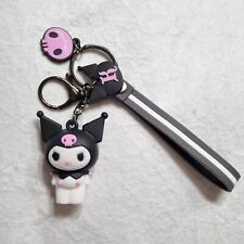 Cute 3D Hello Kitty Kuromi Keychain 2