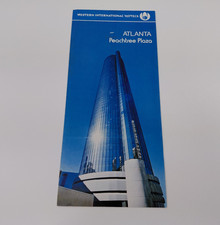 Western International Hotels 1978 Atlanta Peachtree Plaza Brochure picture