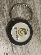 Rare Vintage Cincinnati Stingers Major League Hockey Team WHA Keychain Keyring picture