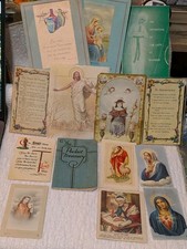Vintage Religious Devotional Cards & Booklets, Lot Of 14 picture