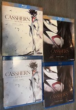 Casshern Sins Parts One (VeryGood) & Two (Sealed) Bluray Funnimation SlipCover picture