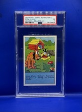 1937 Mickey Mouse Adventures D52 Bell Bread Poor Pluto PSA 1 Great Color picture
