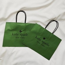 2 New Kate Spade Paper Shopping Gift Bag 8