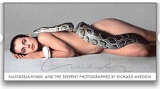 Nastassja Kinski & The Serpent | WALL ART POSTER | FRAME & SIZE OPTION picture
