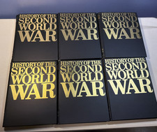 History of the Second World War - 6 Volume Binder Set  WWII - COMPLETE SET picture