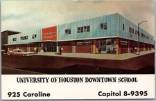 c1950s Houston, Texas Ad Postcard 