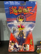 2003  VTG Mattel Yu-Gi-Oh Yugi Figure new sealed  nos super rare HTF  on card picture