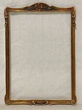 VINTAGE FITs 10”x14” GOLD GILT FOSTER BROS AESTHETIC ARTS & CRAFTS PICTURE FRAME picture