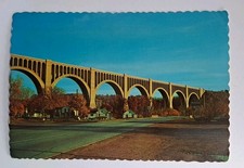 Postcard The Nicholson Bridge Pensylvania Unposted Continental picture