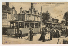 France CPA - C. V. 841. Environs de ROUEN. BONSECOURS Arrivée - Vintage Postcard picture