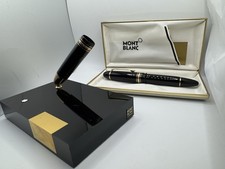 MONT BLANC Meisterstuck #149 Fountain Pen 14kt Gold & Stand Made in West Germany picture