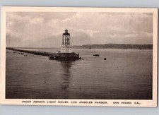 c1935 Point Fermin Lighthouse Los Angeles Harbor San Pedro California CA picture