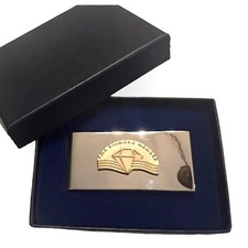 Vintage AMA American Motorcycle Association Money Clip, Deadstock/New in Box picture