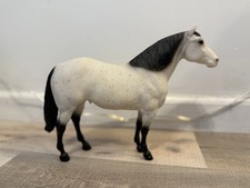 Breyer Adios #820 Blue Roan Quarter Horse QH Roan Black Mane & Tail picture