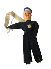 Antique Rare Angelina Lauro War Cruise Ship Nurse Doll Dutch MS Oranje Dutch picture