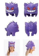 Pokemon Gengar Partner Plush Hat Adult One Size Pokemon Center Original NWT picture
