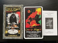 Crows Magick Tarot by Londa Marka - VERY RARE - printed in Belgium picture