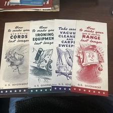 1942-43 WWII Government Pamphlets - Bureau of Human Nutrition And Home Economics picture