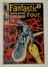 Vintage 1968 Fantastic Four #72 Key Issue🔥Silver Surfer🔥Jack Kirby Stan Lee🔥 picture